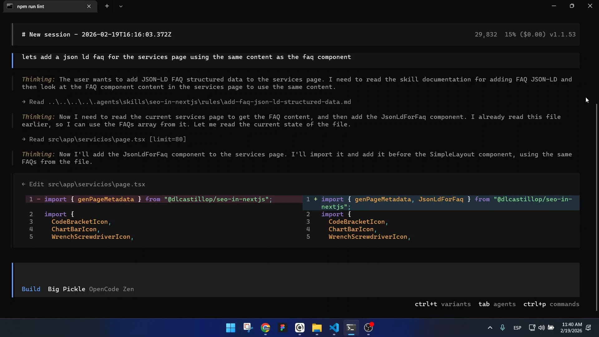 Testing JSON-LD generation